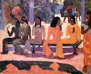 Paul Gauguin Ta Matete oil painting picture wholesale